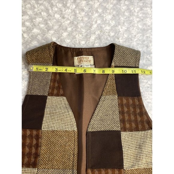 Debby Spence Personal Patchwork Size M Vest Brickerville House Original Vintage - Picture 9 of 12